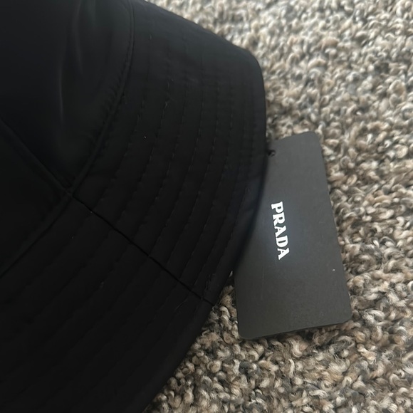 Prada Black Bucket Hat - Picture 2 of 3